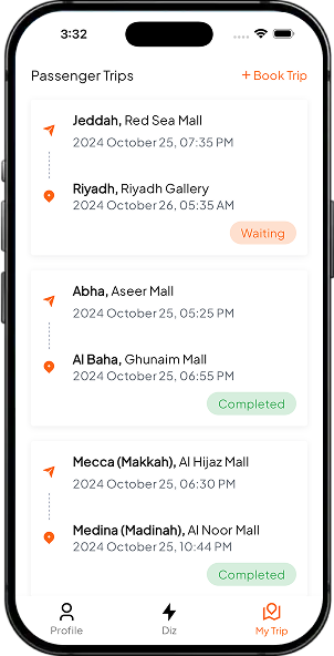 Diz — Carpooling & Ride-Sharing App screen 8