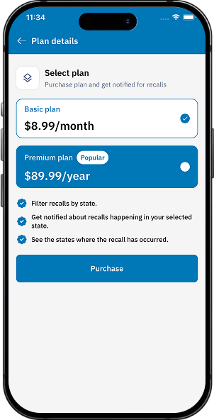 Recall Ranger screen 9