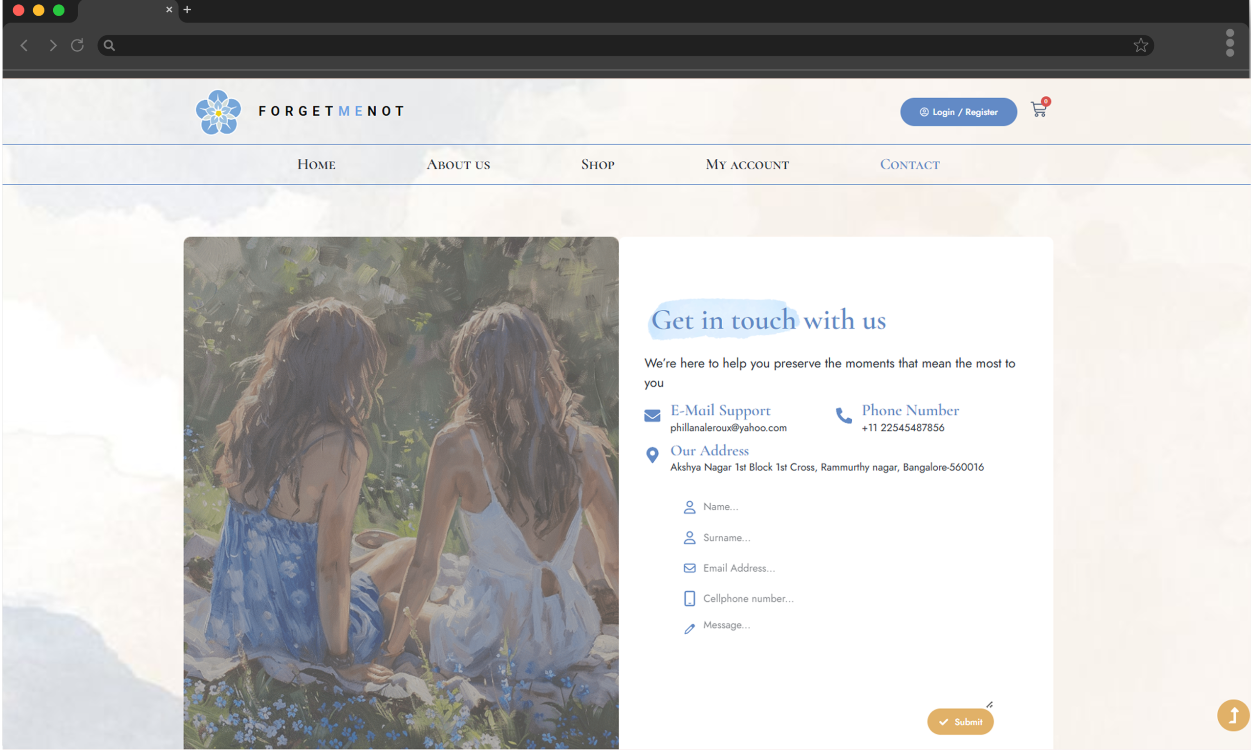 Forgetmenot screen 4