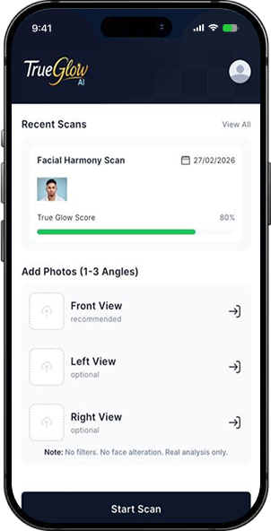 True Glow AI screen 2