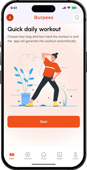 Burpee – Total Body Challenge screen 2