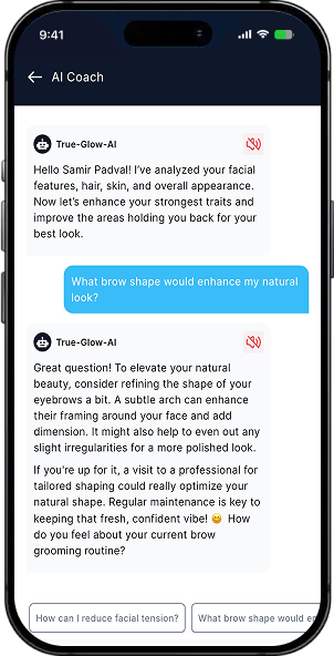 True Glow AI screen 6