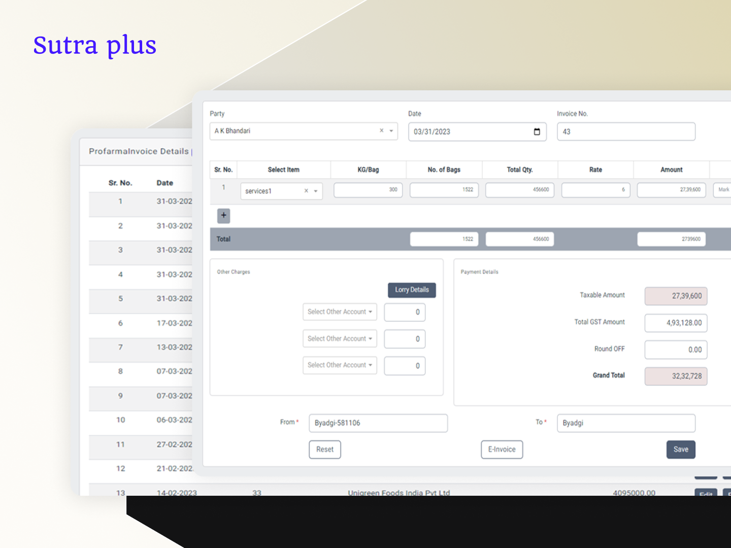 SutraPlus – Billing & Accounting Management System
