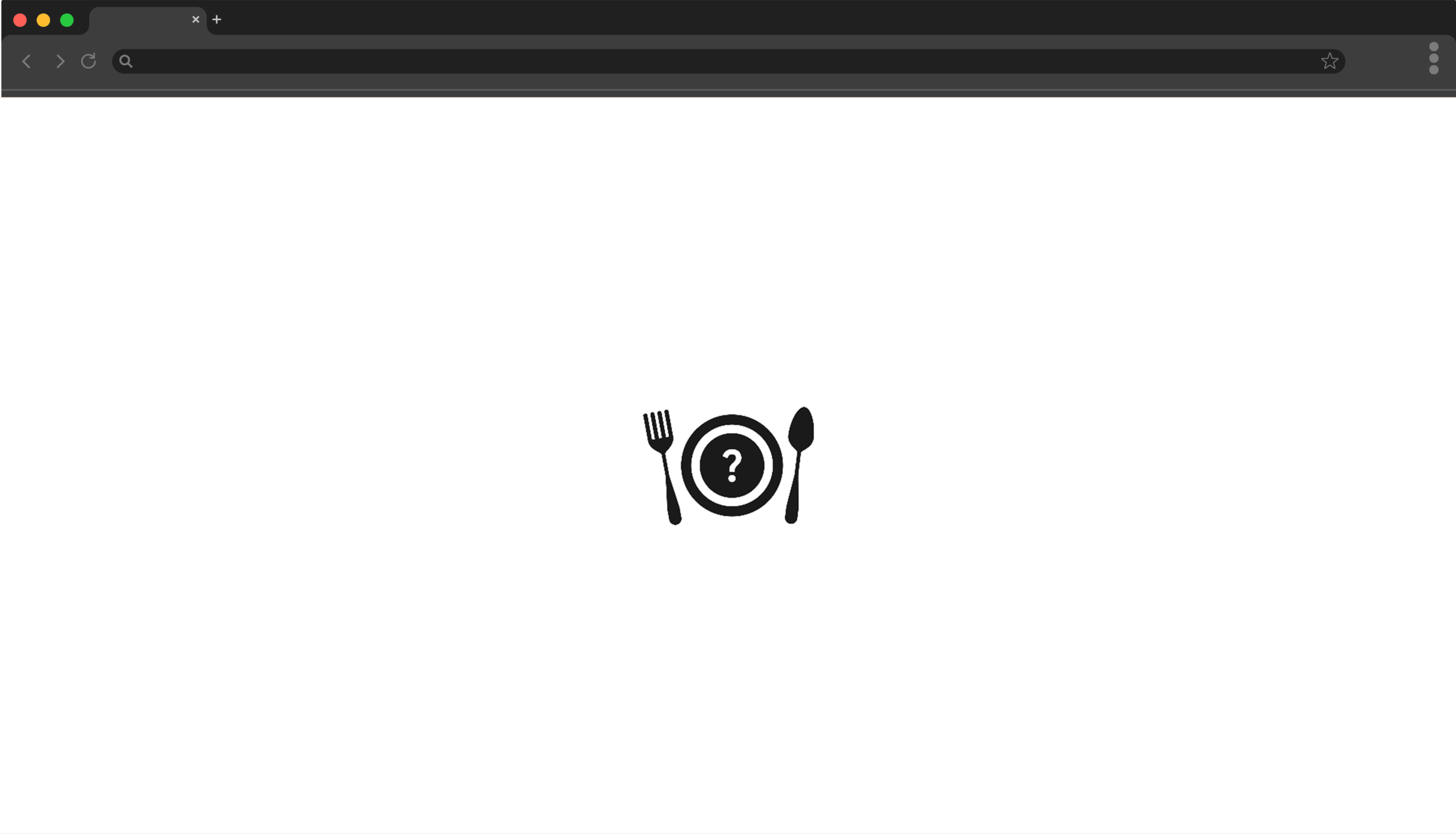 What’s 4 Dinner Web App screen 1