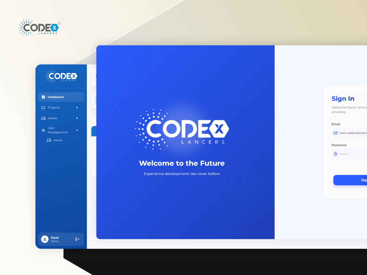 CodeX – Project & Task Management System