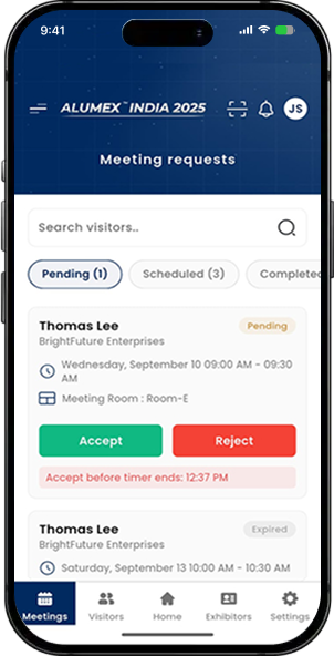 Alumex India 2025 — Exhibition App screen 22
