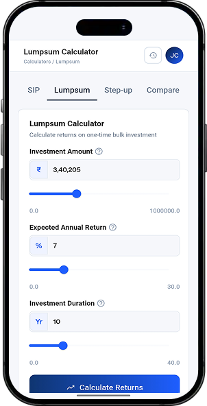 Fincalc360 screen 4