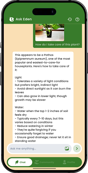 Eden – AI Gardening & Community Platform screen 3