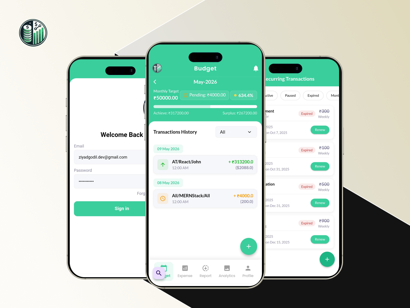 MoneyMind – Personal Finance & Expense Tracker