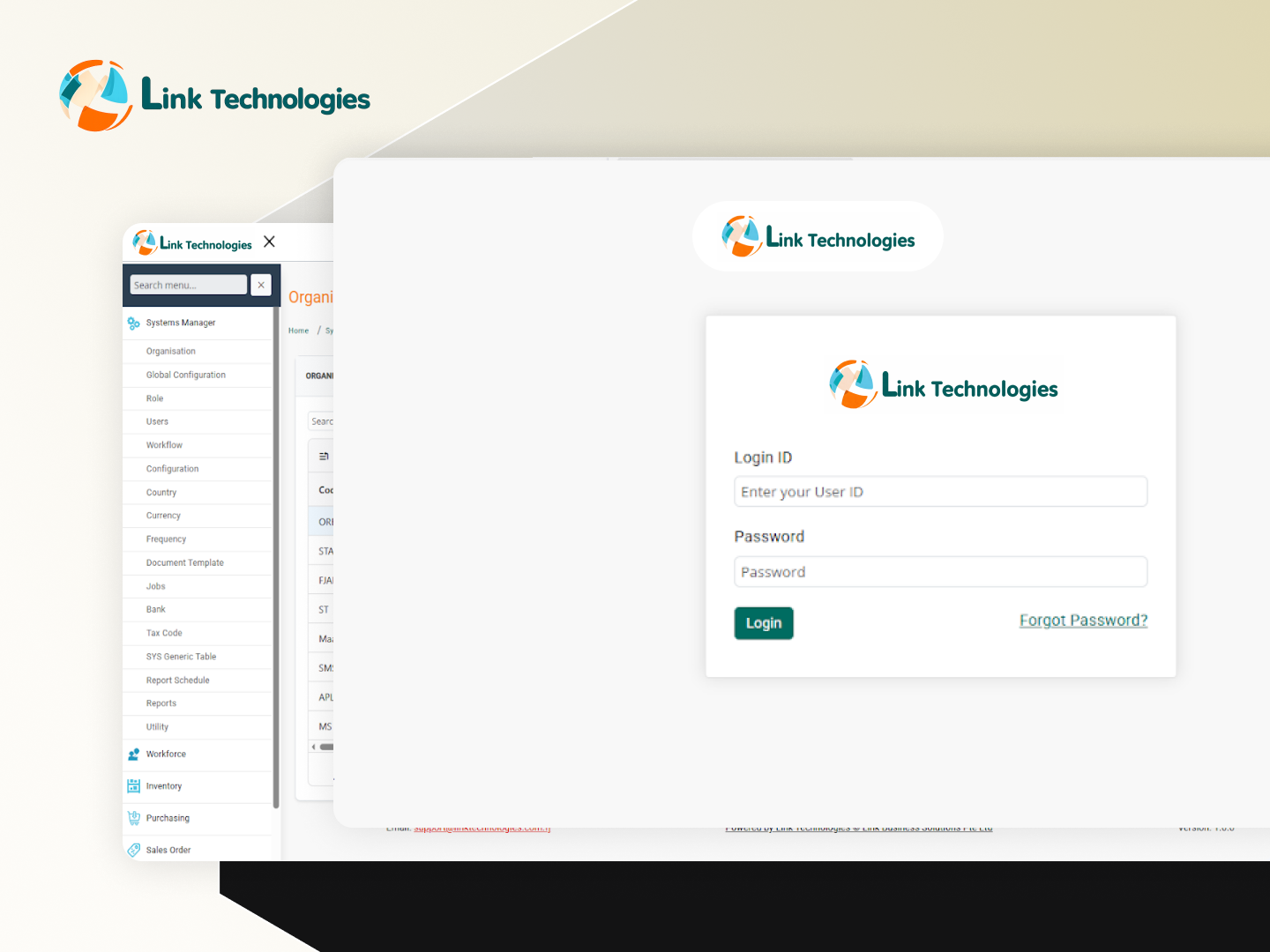LinkERP – Enterprise Resource Planning System