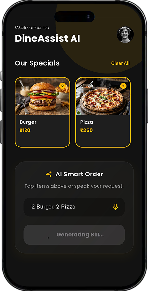 DineAssist AI screen 4