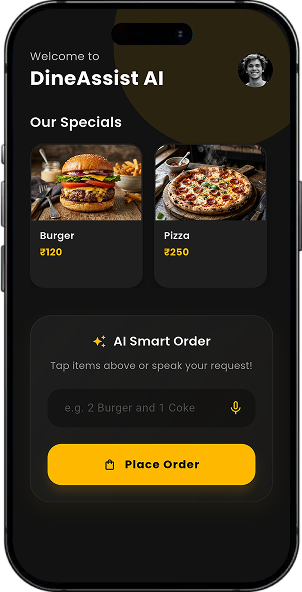 DineAssist AI screen 3