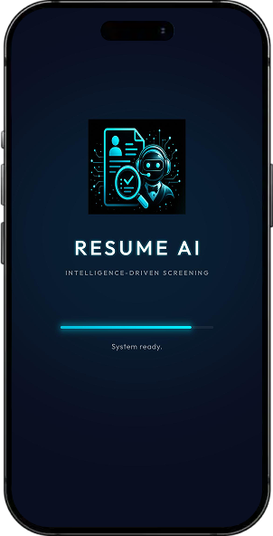 AI Resume Screening System screen 1