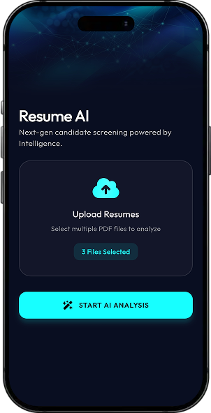 AI Resume Screening System screen 2