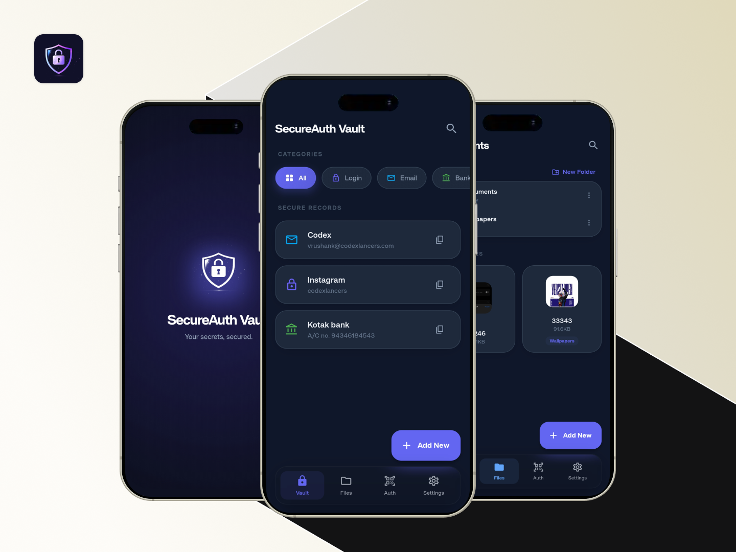 Secure Auth Vault