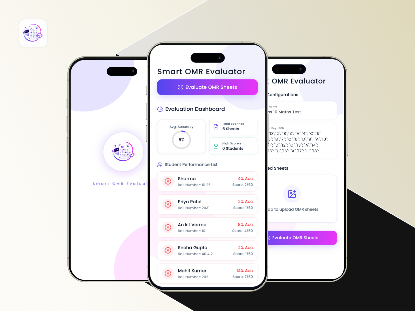 Smart OMR Evaluator