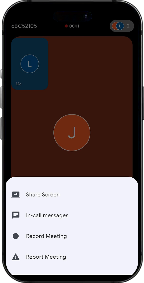 CodeX Meet screen 6