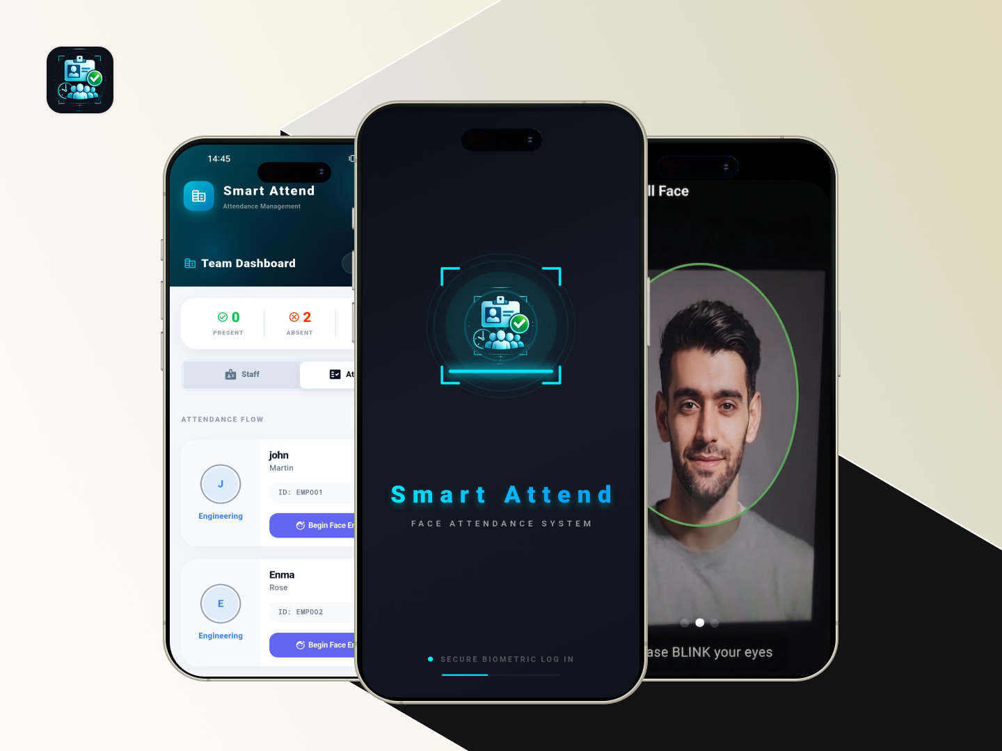 Smart Attend screen 1